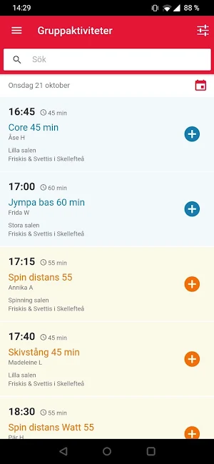 Friskis&Svettis Skellefteå Screenshot 0