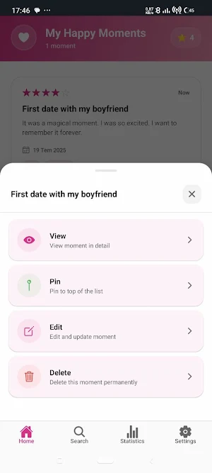 HappyJar:Save Happy Moments Screenshot 3