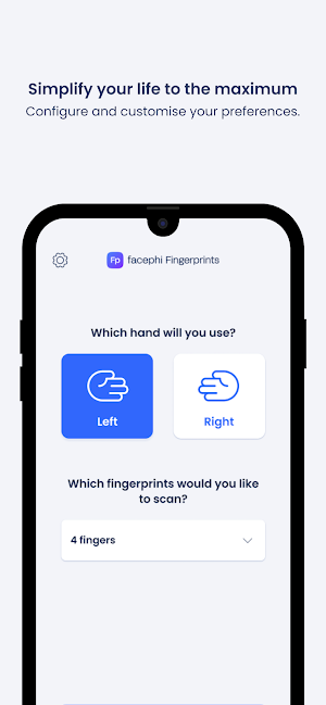 Facephi Fingerprints Screenshot 3