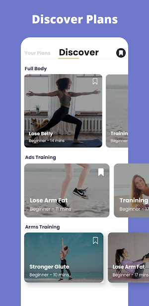 Workout at Home - Female Fitness 2021 Screenshot 3