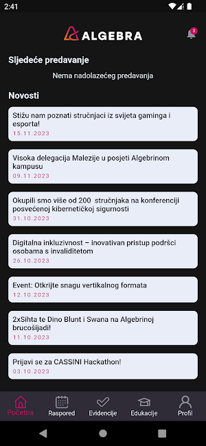 Algebra učilište Screenshot 1