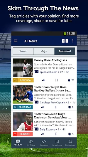 Tottenham FC Unofficial News Screenshot 2