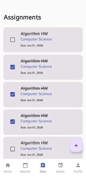 Student Routine Screenshot 3