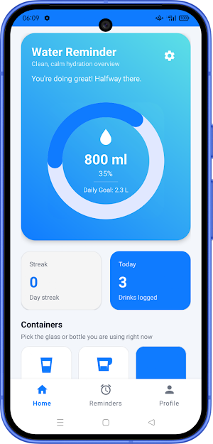 Water Reminder Screenshot 1