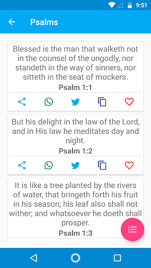 Psalm of the Day Screenshot 1