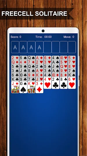 Freecell Solitaire Screenshot 1