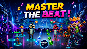 Nifty Humals: Rhythm Battles Screenshot 0