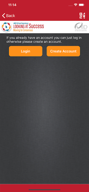 AAID Events Screenshot 1