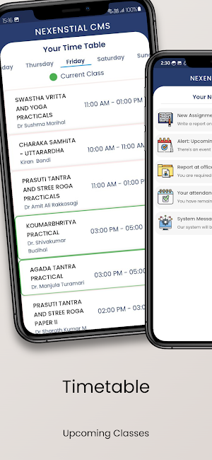 DrRaviPatil AMC Student CMS Screenshot 2