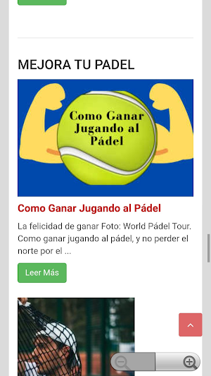 El Periódico del Pádel Screenshot 2