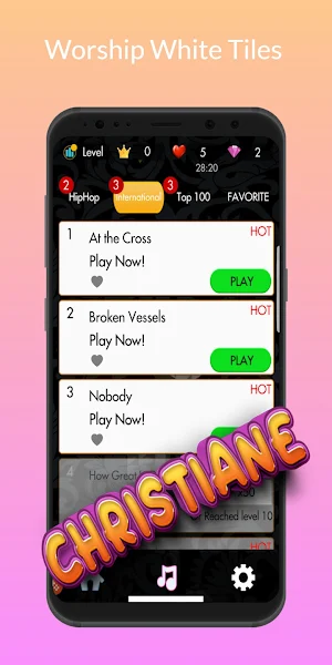 Christian Songs Piano Tiles Screenshot 2
