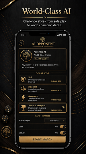 Nardwise: Backgammon Screenshot 2