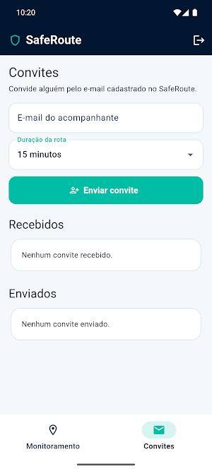 SafeRoute Screenshot 1