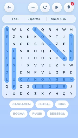 Caça-Palavras Clássico Screenshot 2