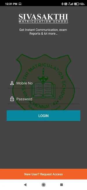 SivaSakthi Matriculation School Screenshot 0