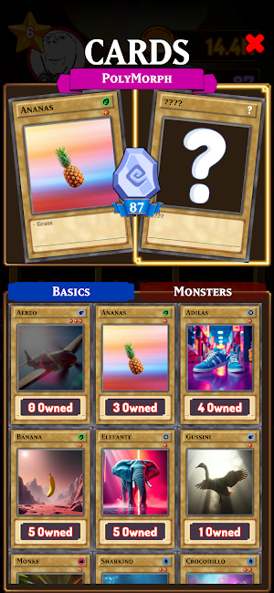 MergeCraft Brainrot Card Game Screenshot 1