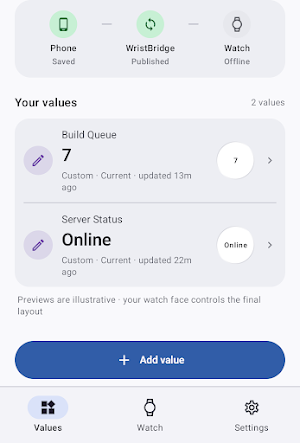 WristBridge: Wear OS Data Screenshot 3
