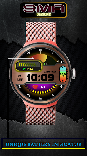 Titanium Edge WatchFace SAM-28 Screenshot 1