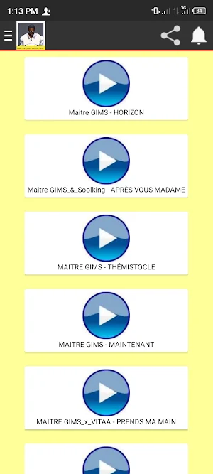 Maitre Gims Songs Screenshot 1