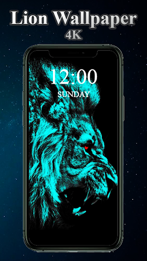 Lion Wallpaper Aesthetic 2024 Screenshot 1