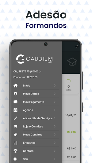 Gaudium Hall Formaturas Screenshot 2