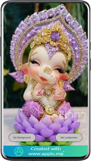 Ganpati Wallpaper Screenshot 2