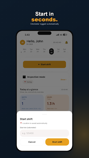 Taxilog Screenshot 1