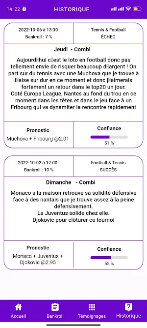 Yaya pronos Screenshot 3