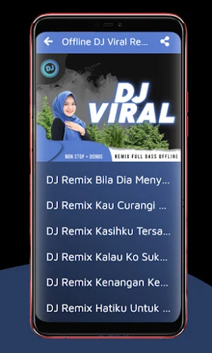 DJ Viral Remix Full Bass Offline Non Stop + Bonus Screenshot 2