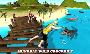 Real Hungary Wild Crocodile Attack 2020 Screenshot 1