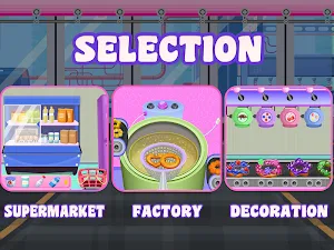 Donuts Cooking Factory: Baking Dessert in Kitchen Screenshot 1