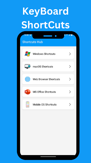 Keyboard Shortcuts Screenshot 0