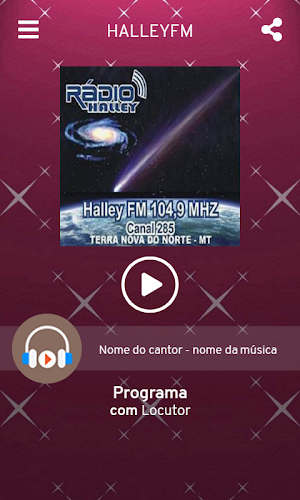 HALLEYFM Screenshot 1