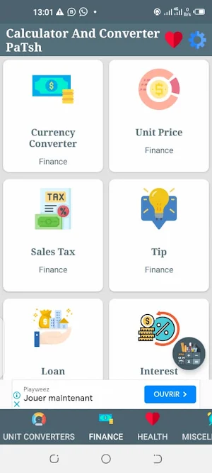 Calculator Converter PaTsh Screenshot 2