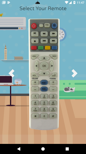 Universal Cable Satellite  Remote Control Screenshot 2