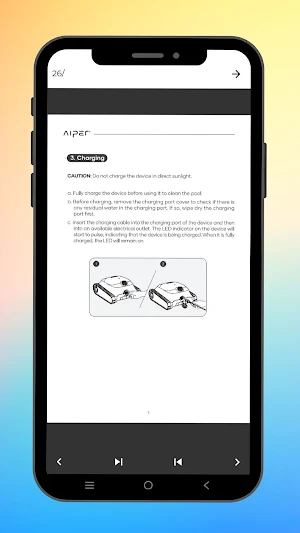AIPER Scuba S1 user guide Screenshot 2