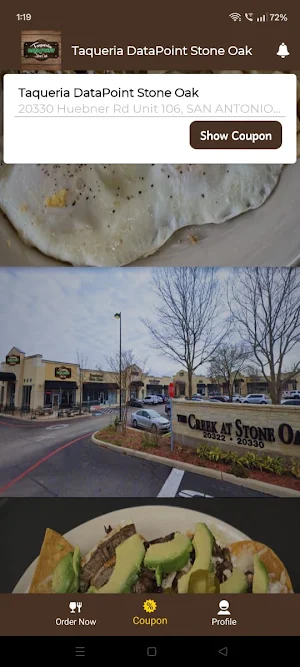 Taqueria DataPoint Stone Oak Screenshot 1