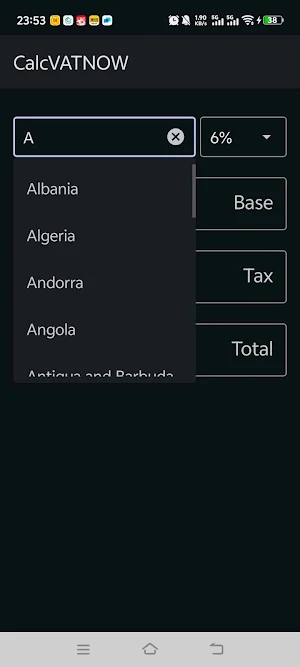 CalcVATNOW Screenshot 0
