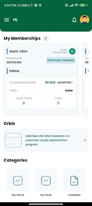 ALFamily Takaful Customer Care Screenshot 0