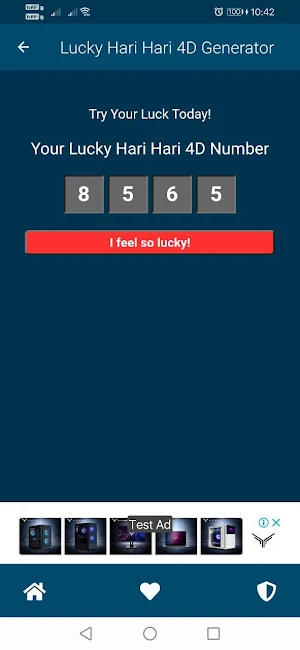Lucky Hari Hari 4D Numbers Screenshot 3