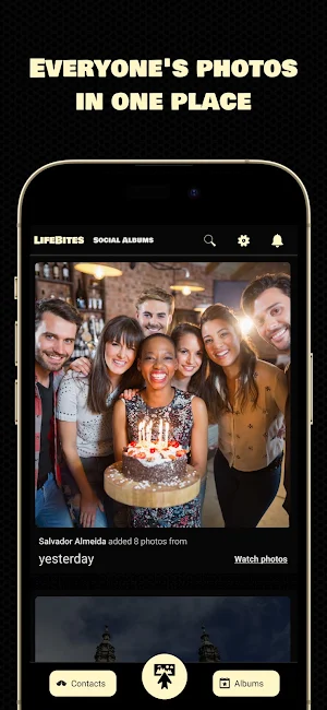 LifeBites - Social Albums Screenshot 0