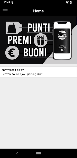 Enjoy Fidelity Card Screenshot 1