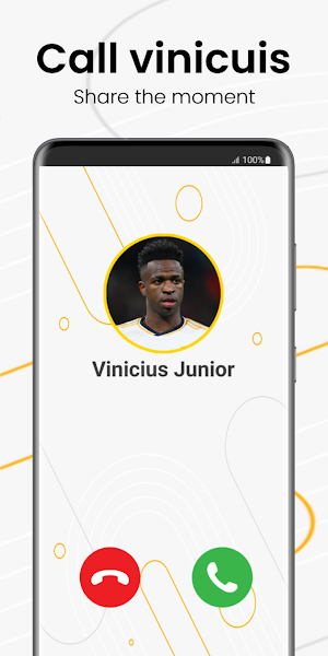 Vinicius Junior Video Call Screenshot 0