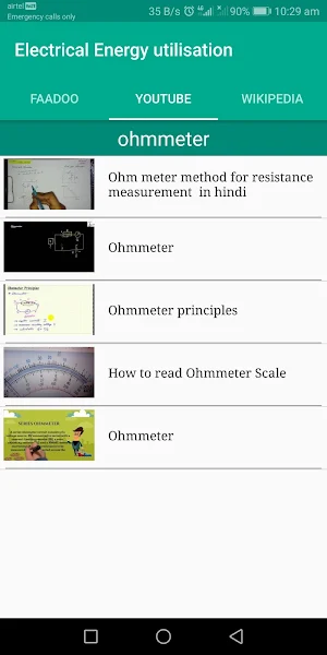 Electrical Energy utilisation screenshot 5