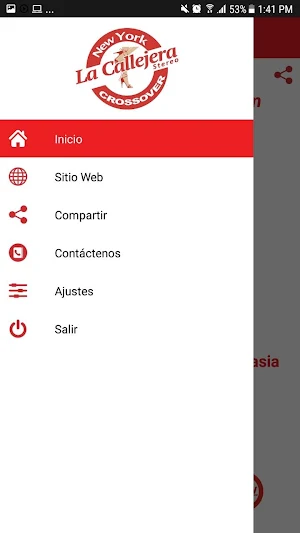 La Callejera Stereo Screenshot 1