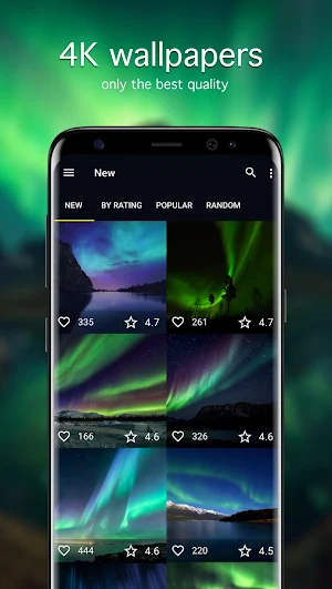Aurora Borealis Wallpapers 4K Screenshot 0