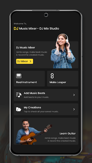 DJ Music Mixer - DJ Mix Studio Screenshot 1