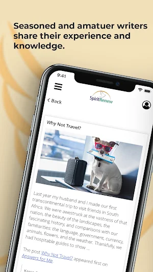 SpiritRenew Screenshot 1