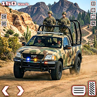 US Army Military Truck Driving