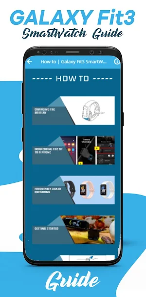 Galaxy Fit3 SmartWatch Guide Screenshot 0